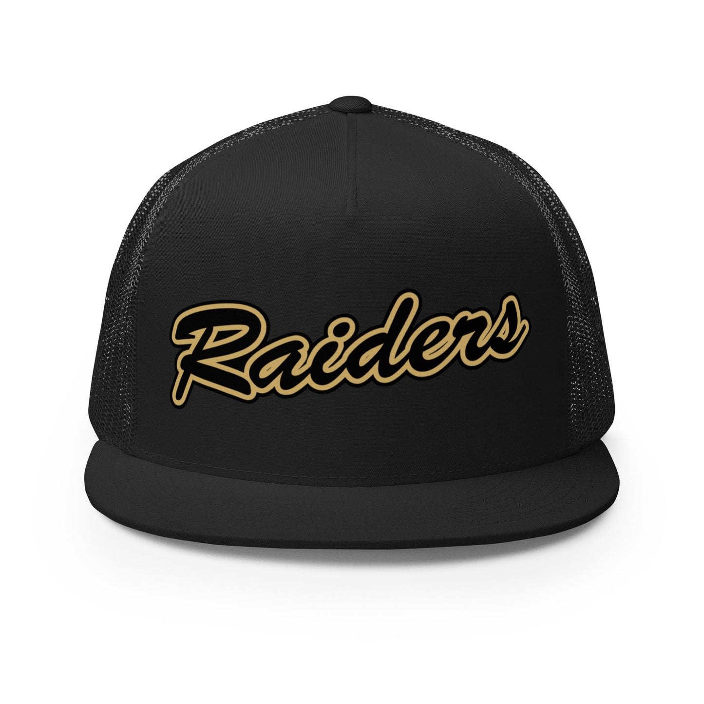 Performance | 5 Panel Trucker Cap | 12U Riverview Raiders | Script Logo
