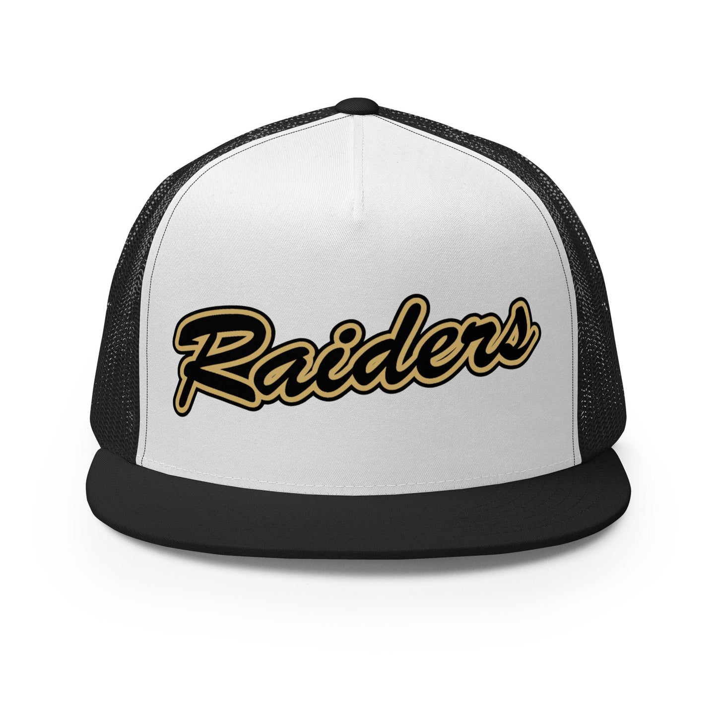 Performance | 5 Panel Trucker Cap | 12U Riverview Raiders | Script Logo