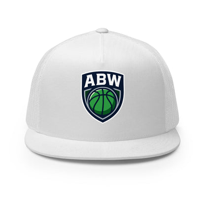 Performance | 5 Panel Trucker Cap | A Better Way Basketball Program | Shield Logo