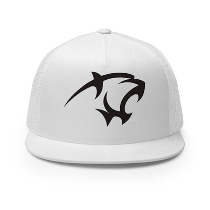 Performance | 5 Panel Trucker Cap | Adelphi Womens Soccer | Vanguard Mark Logo