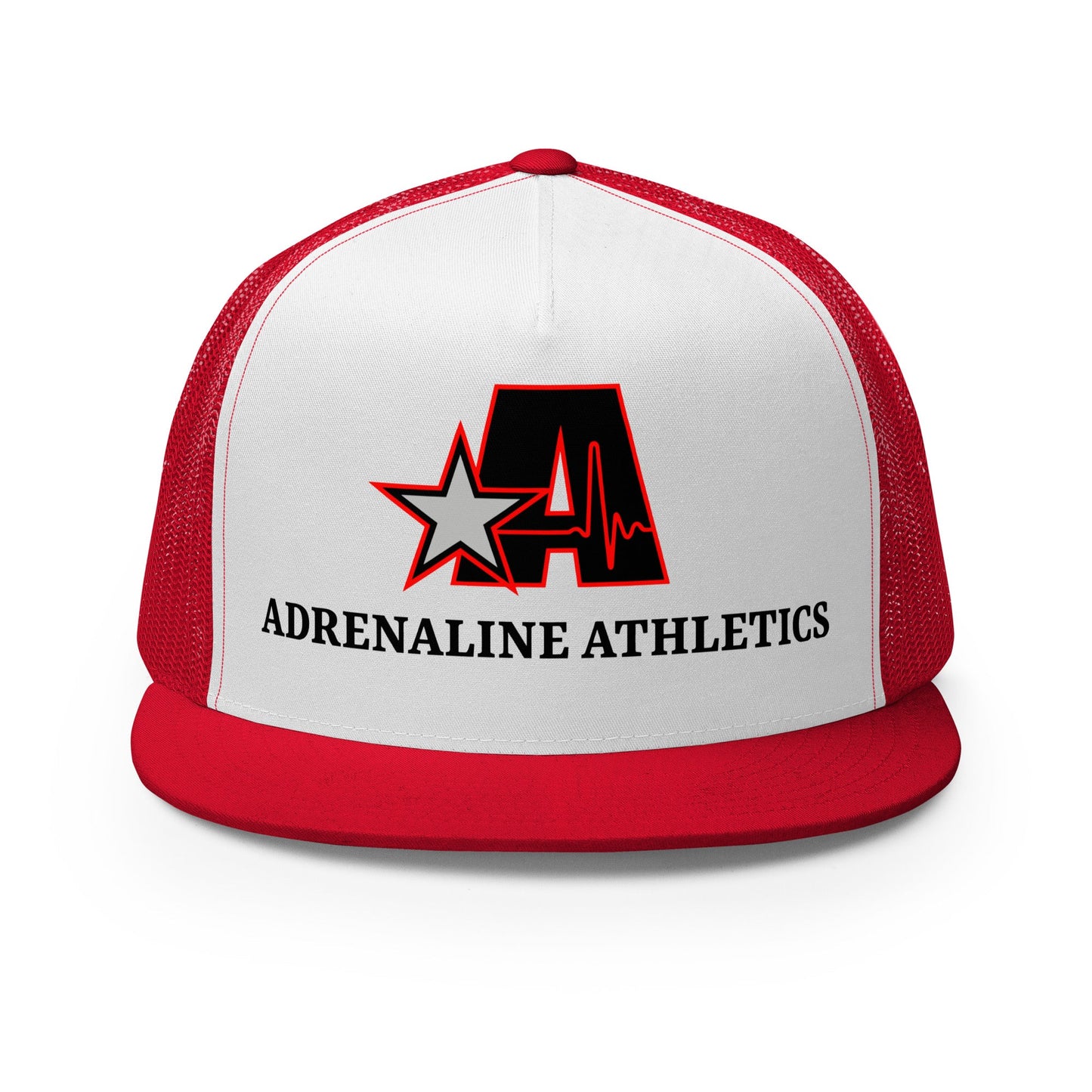 Performance | 5 Panel Trucker Cap | Adrenaline Athletics | Block A Logo