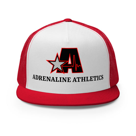 Performance | 5 Panel Trucker Cap | Adrenaline Athletics | Block A Logo