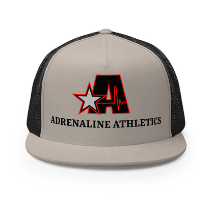 Performance | 5 Panel Trucker Cap | Adrenaline Athletics | Block A Logo