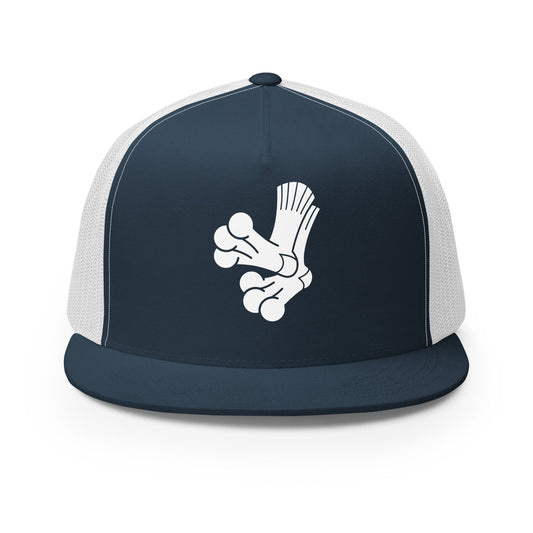 Performance | 5 Panel Trucker Cap | Aquasox Softball | Athletic Sock Logo