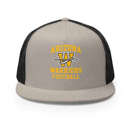 Performance | 5 Panel Trucker Cap | Arizona Warriors Prep Academy | Alt Logo