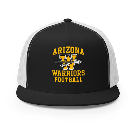 Performance | 5 Panel Trucker Cap | Arizona Warriors Prep Academy | Alt Logo