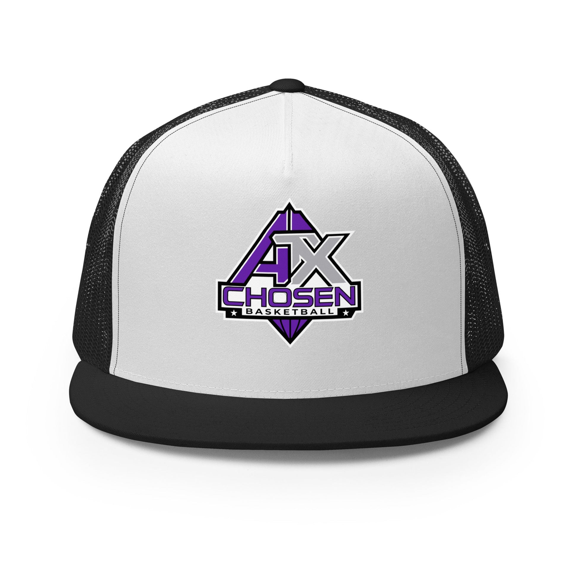 Performance | 5 Panel Trucker Cap | ATX CHOSEN Basketball | Icon Logo