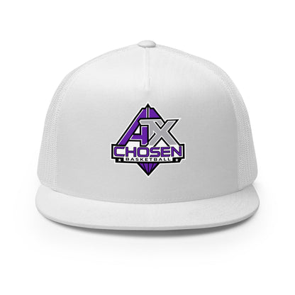Performance | 5 Panel Trucker Cap | ATX CHOSEN Basketball | Icon Logo