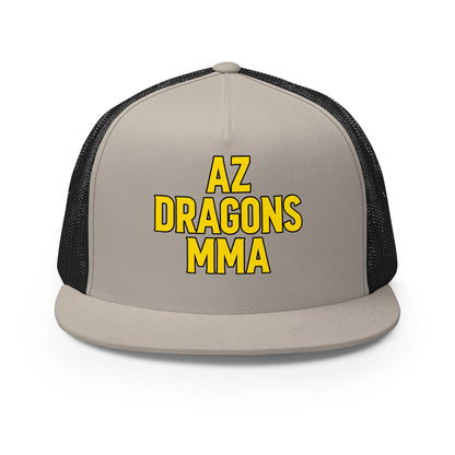 Performance | 5 Panel Trucker Cap | AZ DRAGONS MMA | Vanguard Logo