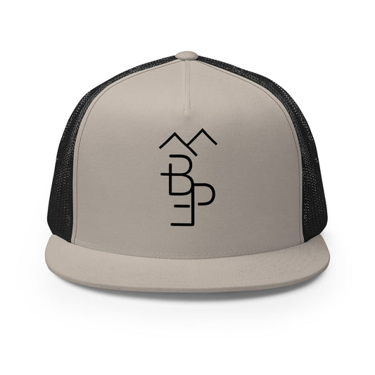 Performance | 5 Panel Trucker Cap | Bare Peak Farm | Alt Logo
