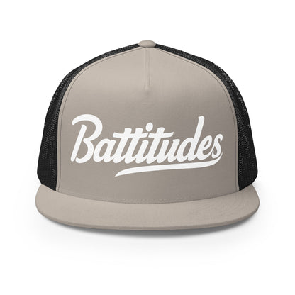 Performance | 5 Panel Trucker Cap | Battitudes | Script Logo