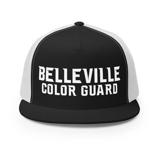 Performance | 5 Panel Trucker Cap | Belleville Community Guard Programs | Vanguard Logo