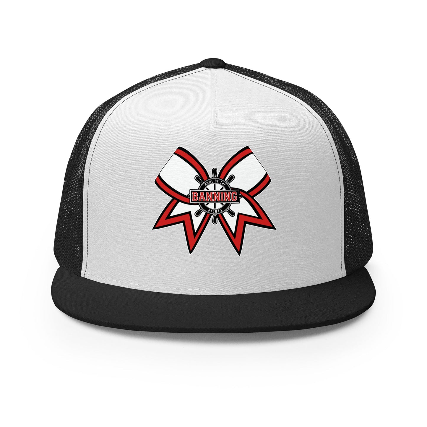 Performance | 5 Panel Trucker Cap | BHS Coed Cheer | Bow Logo