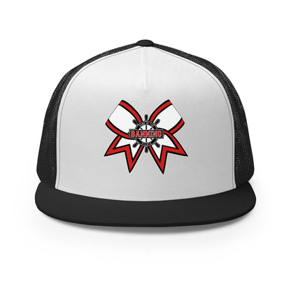 Performance | 5 Panel Trucker Cap | BHS Coed Cheer | Bow Logo