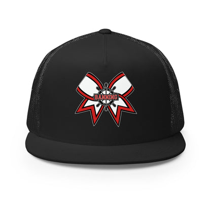 Performance | 5 Panel Trucker Cap | BHS Coed Cheer | Bow Logo