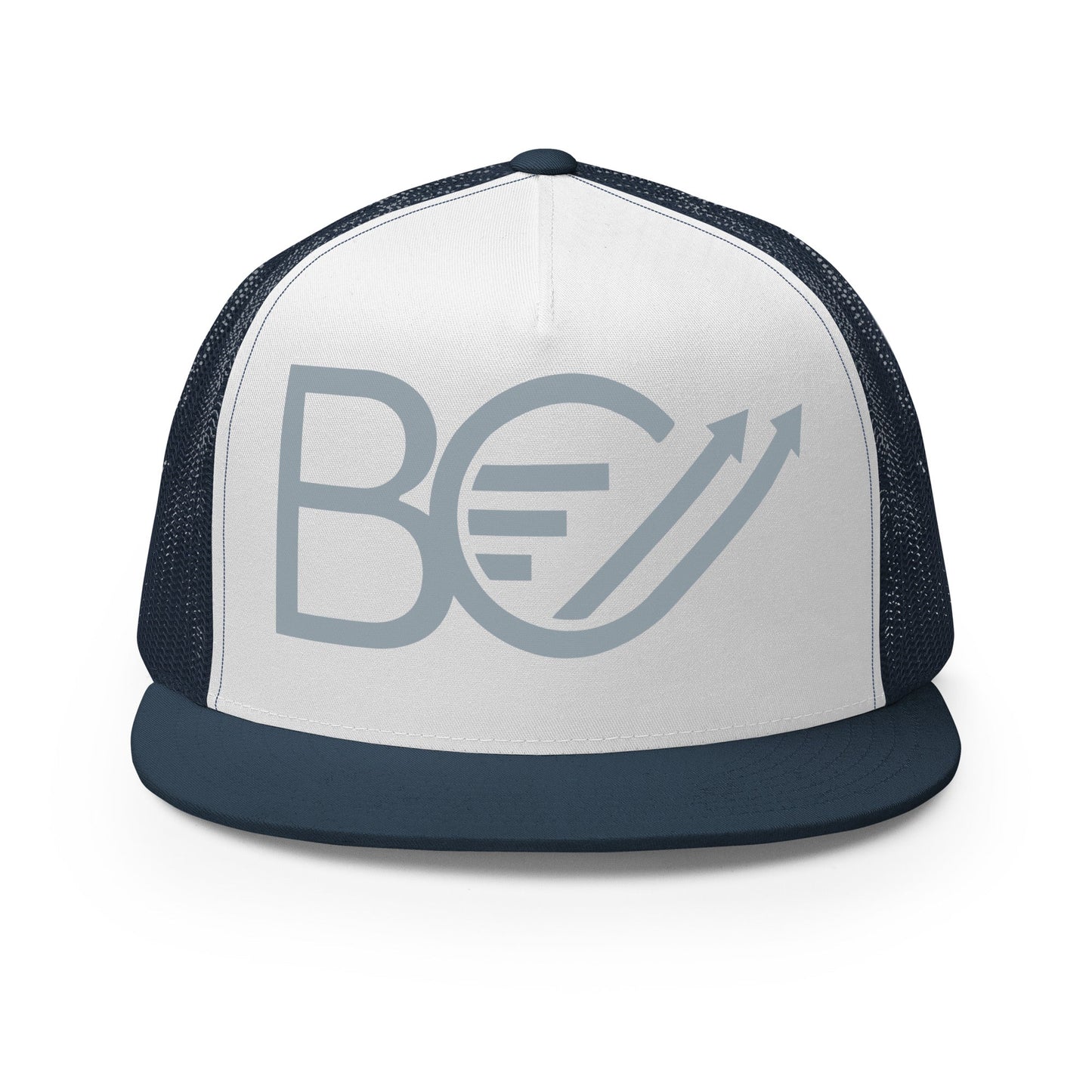 Performance | 5 Panel Trucker Cap | Bison Consulting | Vanguard Logo