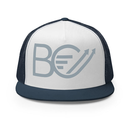 Performance | 5 Panel Trucker Cap | Bison Consulting | Vanguard Logo