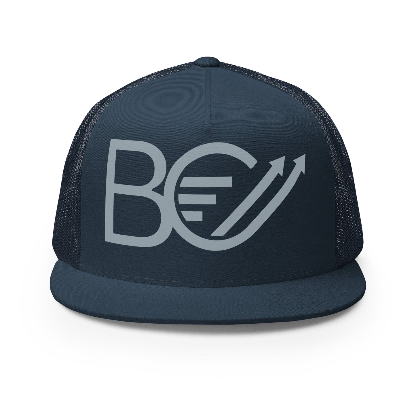 Performance | 5 Panel Trucker Cap | Bison Consulting | Vanguard Logo
