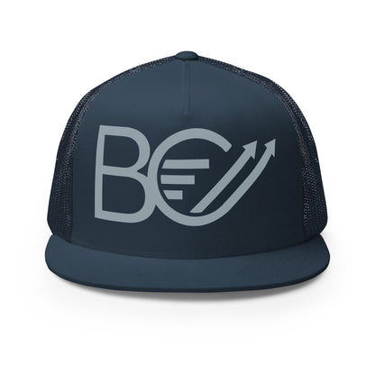Performance | 5 Panel Trucker Cap | Bison Consulting | Vanguard Logo