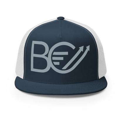 Performance | 5 Panel Trucker Cap | Bison Consulting | Vanguard Logo