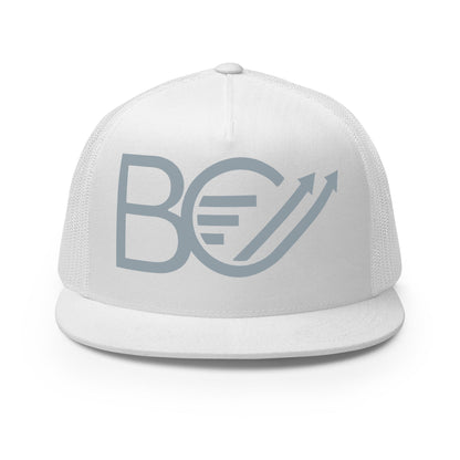 Performance | 5 Panel Trucker Cap | Bison Consulting | Vanguard Logo