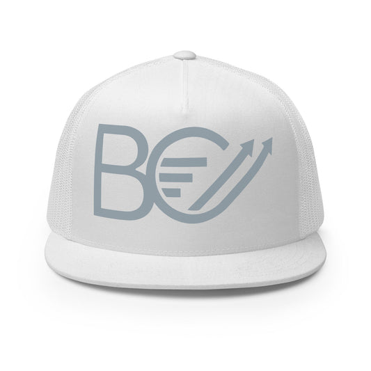 Performance | 5 Panel Trucker Cap | Bison Consulting | Vanguard Logo