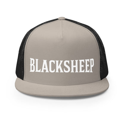 Performance | 5 Panel Trucker Cap | Blacksheep Softball | Modern Script Logo