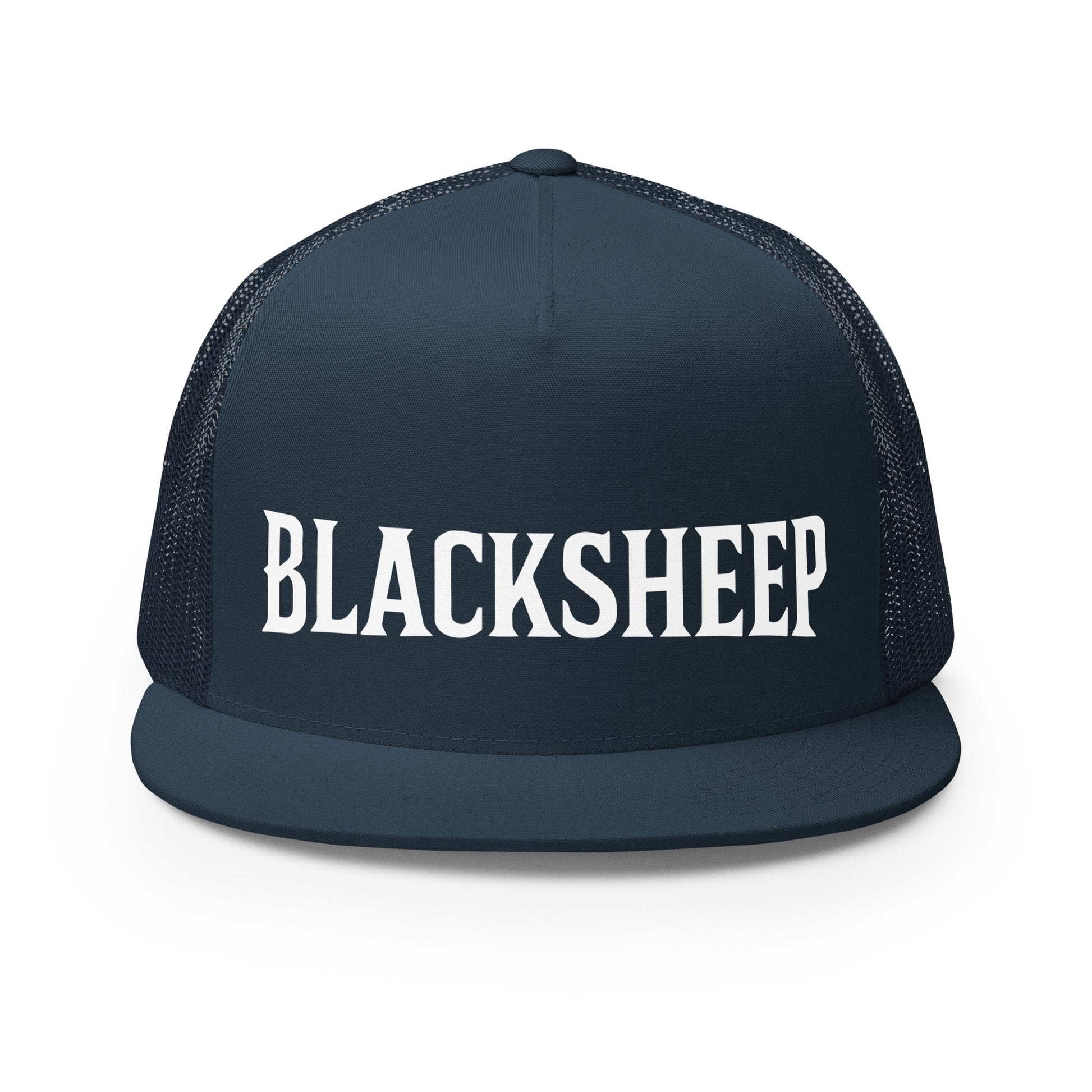Performance | 5 Panel Trucker Cap | Blacksheep Softball | Modern Script Logo