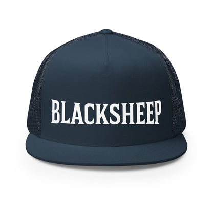 Performance | 5 Panel Trucker Cap | Blacksheep Softball | Modern Script Logo