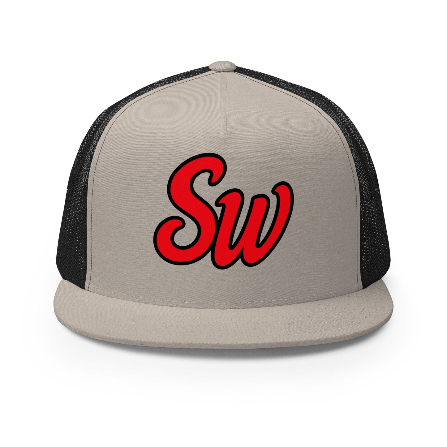 Performance | 5 Panel Trucker Cap | Bloodline Customs | Badge Logo