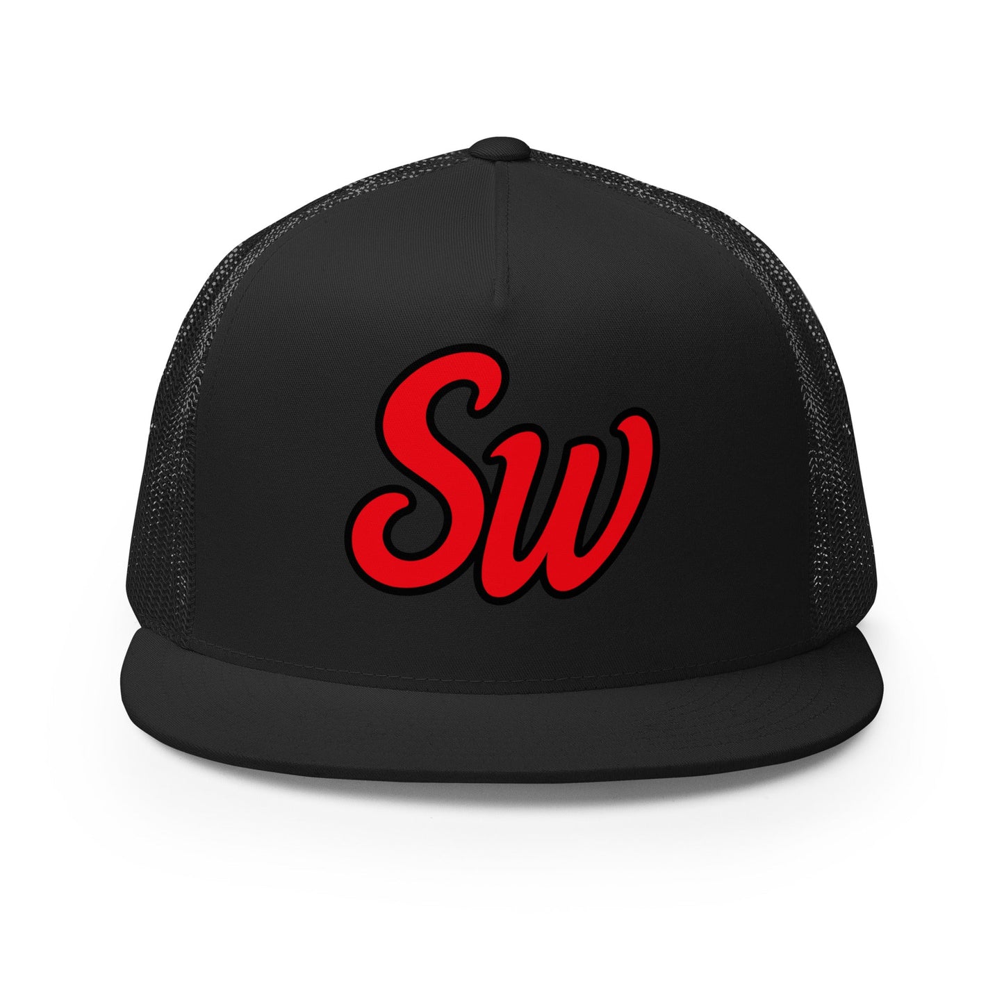 Performance | 5 Panel Trucker Cap | Bloodline Customs | Badge Logo