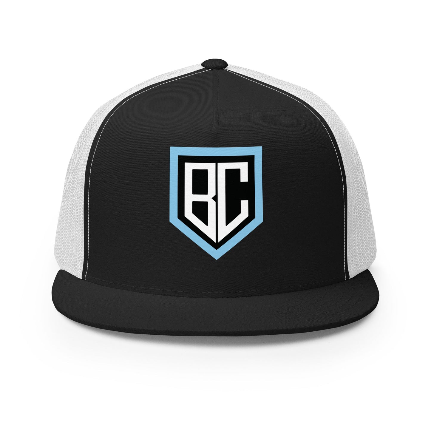 Performance | 5 Panel Trucker Cap | Blue Collar Softball 2034 | Emblem Logo