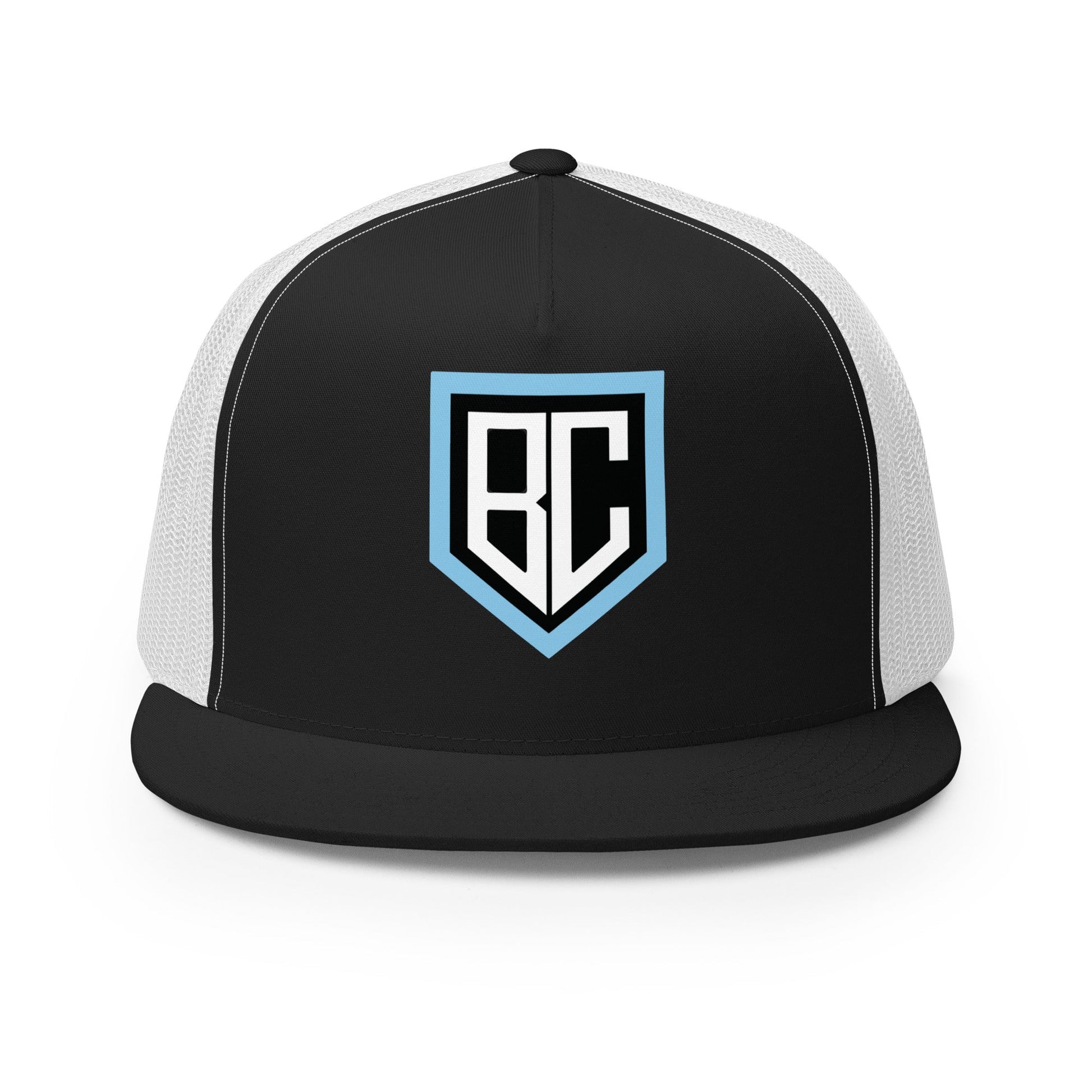 Performance | 5 Panel Trucker Cap | Blue Collar Softball 2034 | Emblem Logo