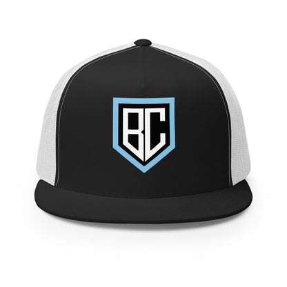 Performance | 5 Panel Trucker Cap | Blue Collar Softball 2034 | Emblem Logo