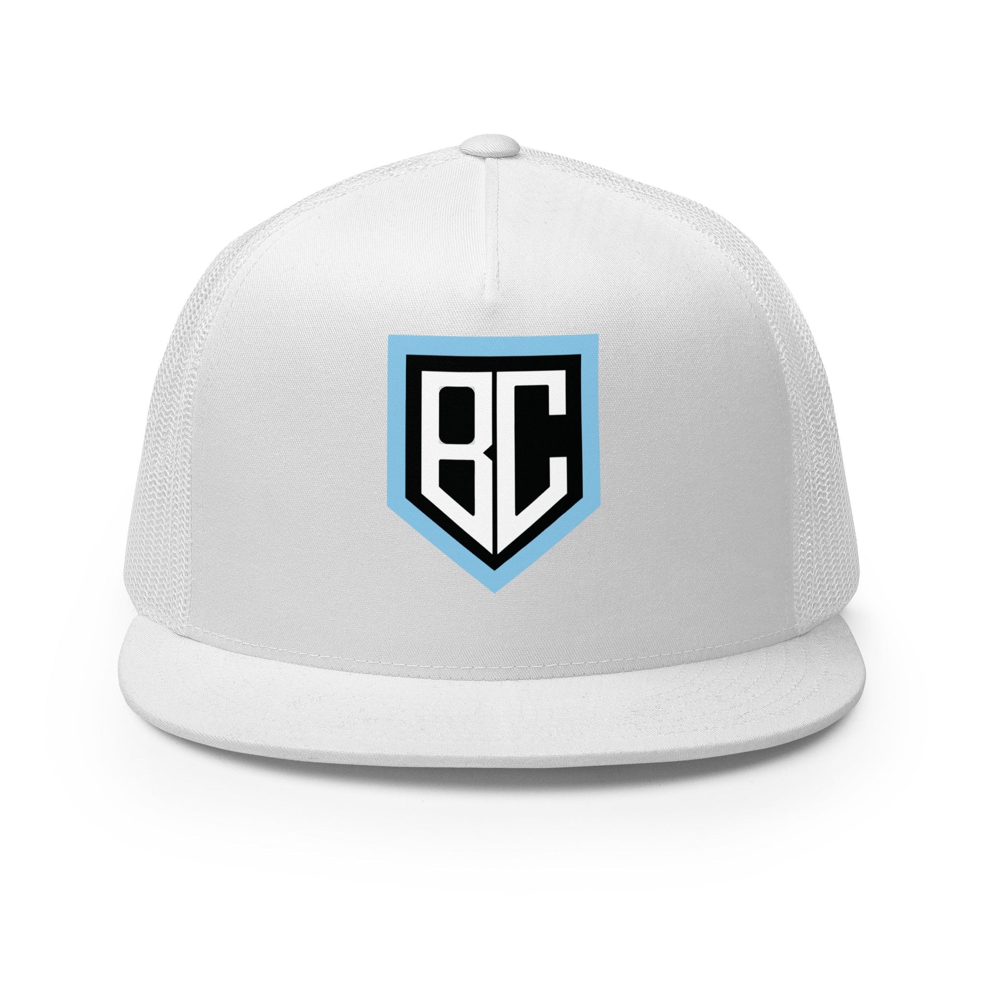 Performance | 5 Panel Trucker Cap | Blue Collar Softball 2034 | Emblem Logo