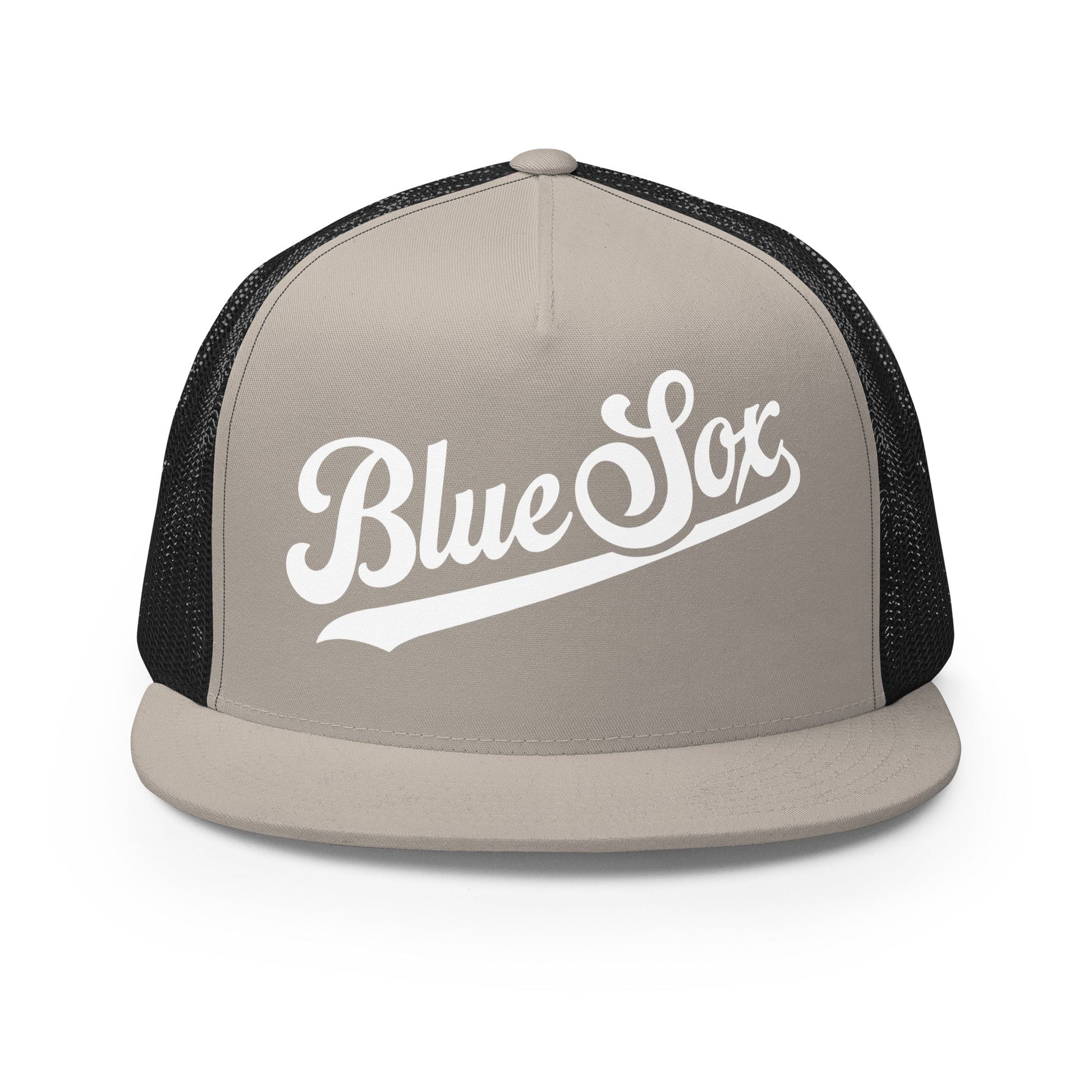 Performance | 5 Panel Trucker Cap | Blue Sox | Script Logo