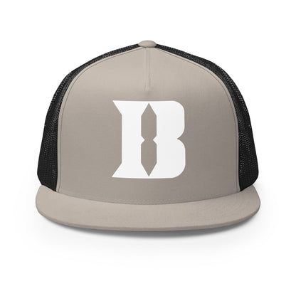 Performance | 5 Panel Trucker Cap | Blueblacks Football Club | B-Mark Logo