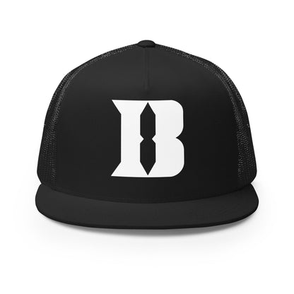 Performance | 5 Panel Trucker Cap | Blueblacks Football Club | B-Mark Logo