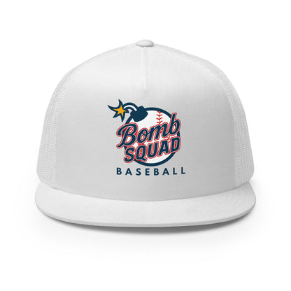 Performance | 5 Panel Trucker Cap | Bomb Squad Baseball | Alt Logo