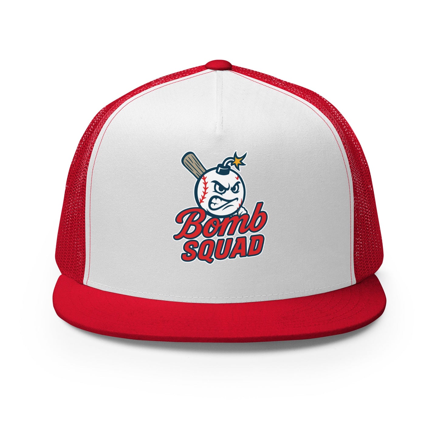 Performance | 5 Panel Trucker Cap | Bomb Squad Baseball