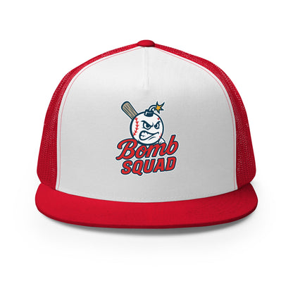 Performance | 5 Panel Trucker Cap | Bomb Squad Baseball