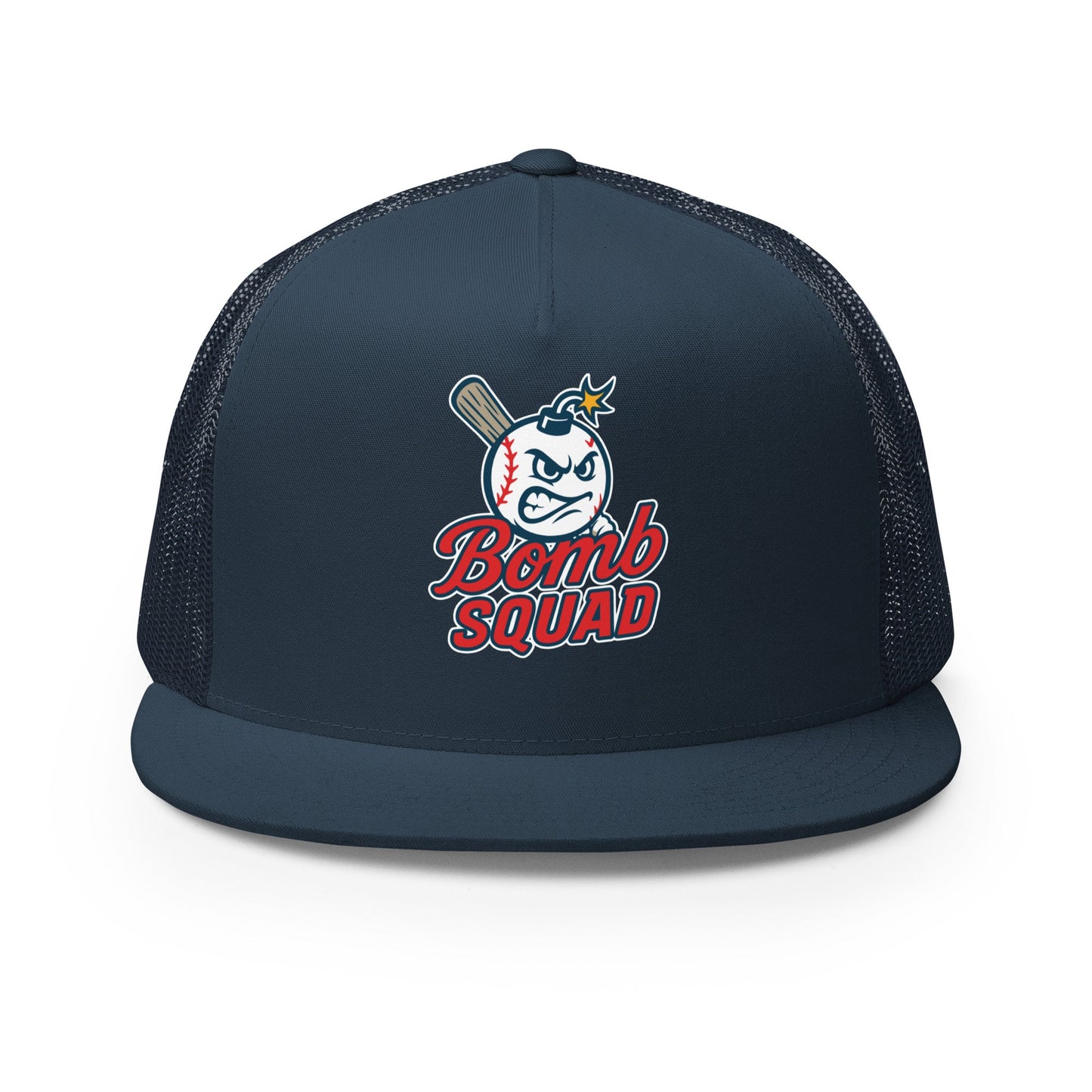 Performance | 5 Panel Trucker Cap | Bomb Squad Baseball
