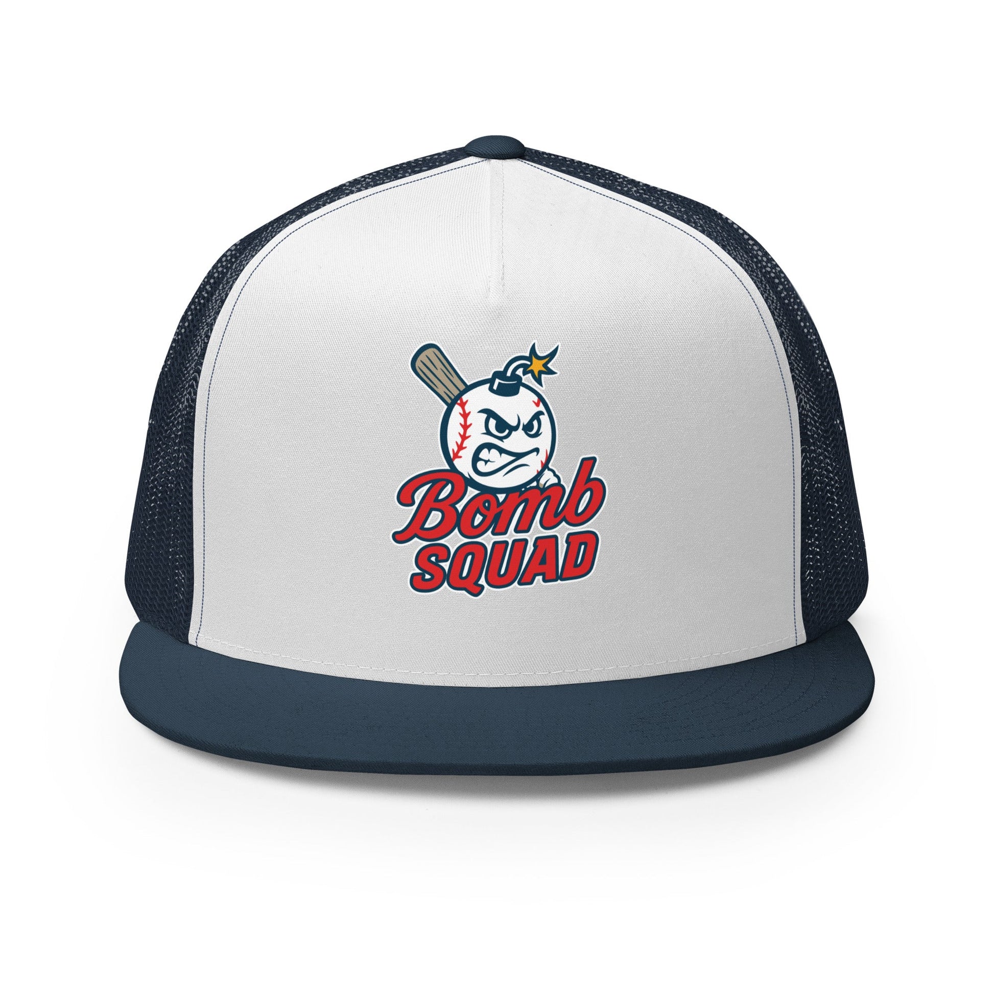 Performance | 5 Panel Trucker Cap | Bomb Squad Baseball