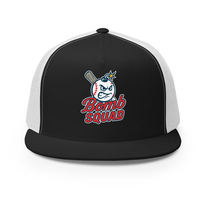 Performance | 5 Panel Trucker Cap | Bomb Squad Baseball
