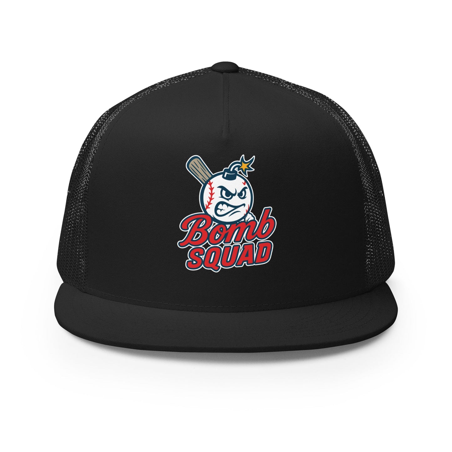 Performance | 5 Panel Trucker Cap | Bomb Squad Baseball