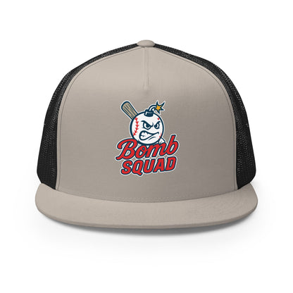 Performance | 5 Panel Trucker Cap | Bomb Squad Baseball