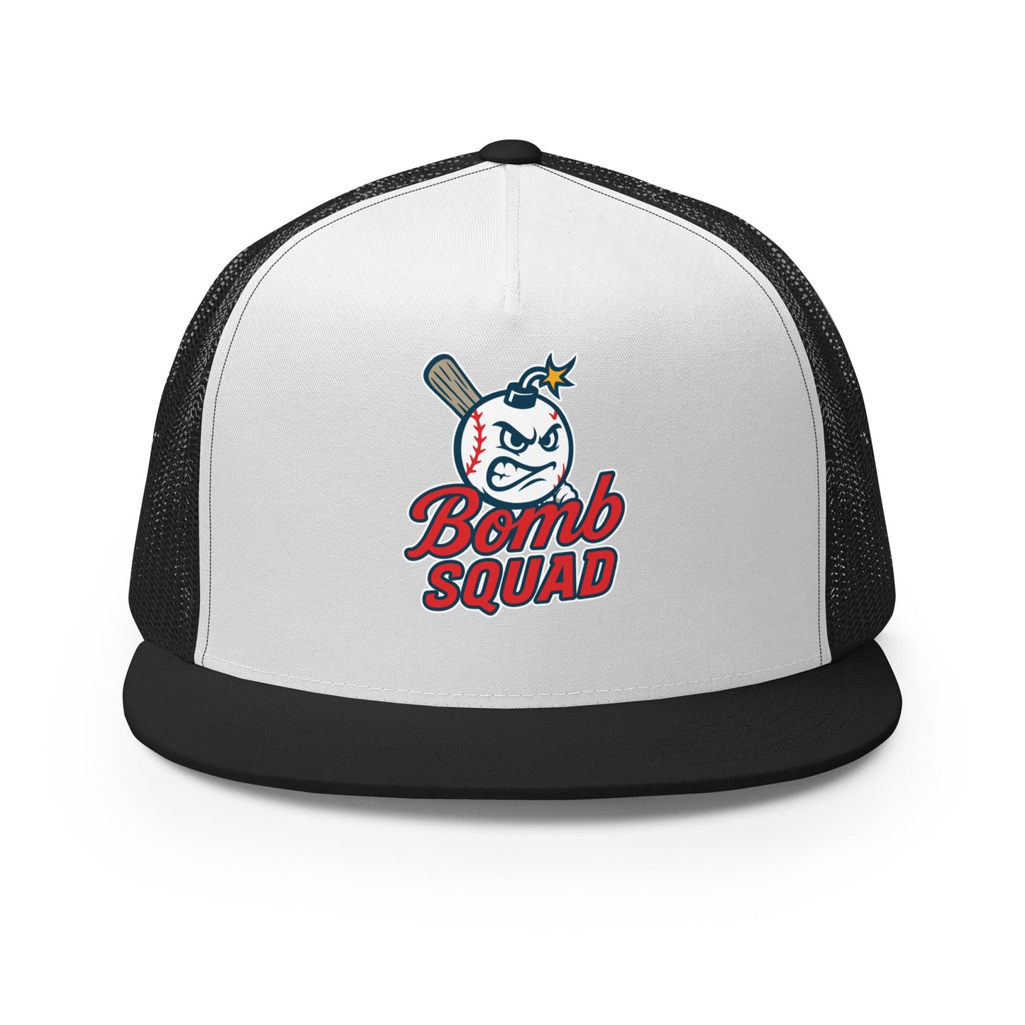 Performance | 5 Panel Trucker Cap | Bomb Squad Baseball