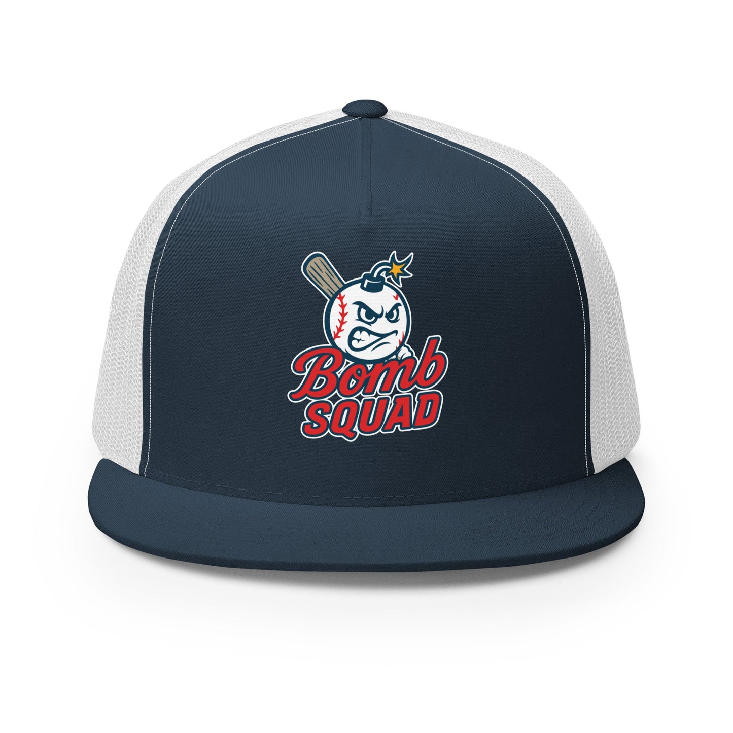 Performance | 5 Panel Trucker Cap | Bomb Squad Baseball