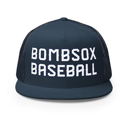 Performance | 5 Panel Trucker Cap | BombSox Baseball | Badge Logo