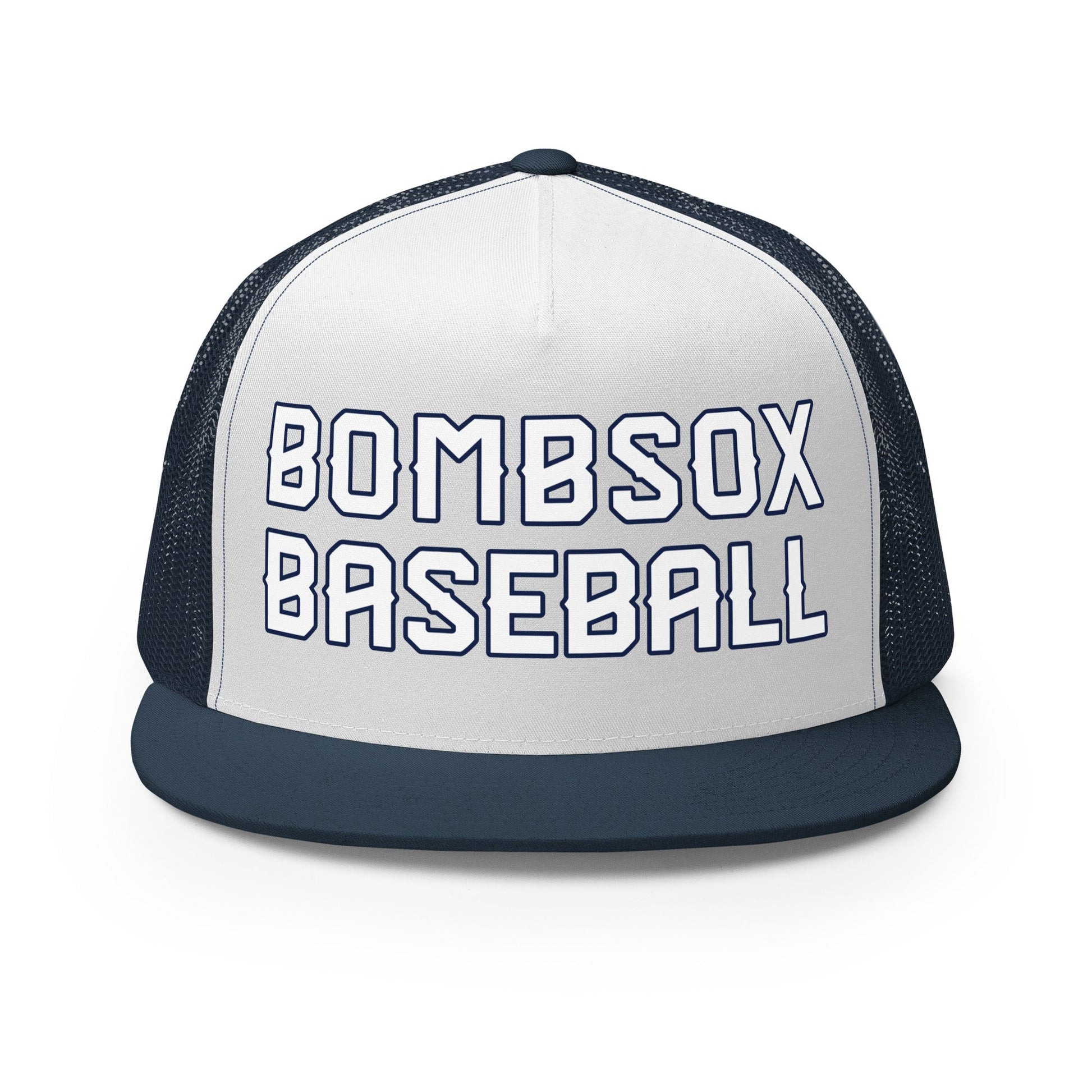 Performance | 5 Panel Trucker Cap | BombSox Baseball | Badge Logo